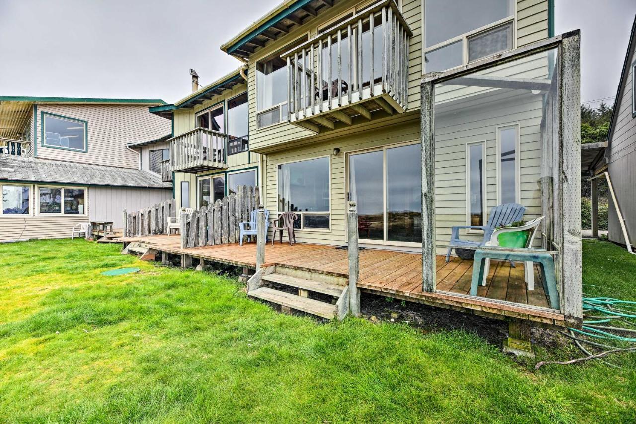 Sanderling Sea Cottages, Unit 3 With Private Balcony Waldport Eksteriør billede