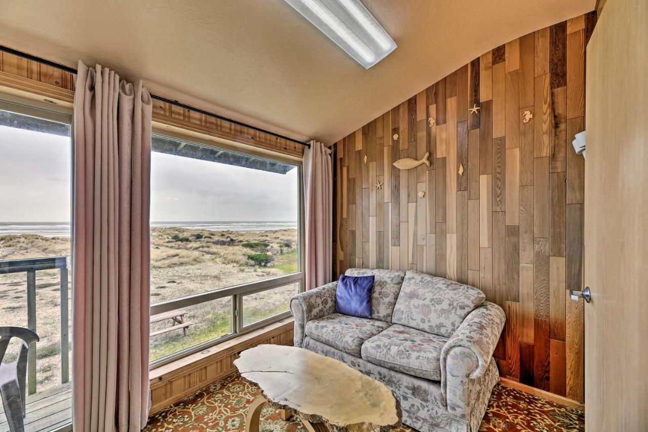 Sanderling Sea Cottages, Unit 3 With Private Balcony Waldport Eksteriør billede