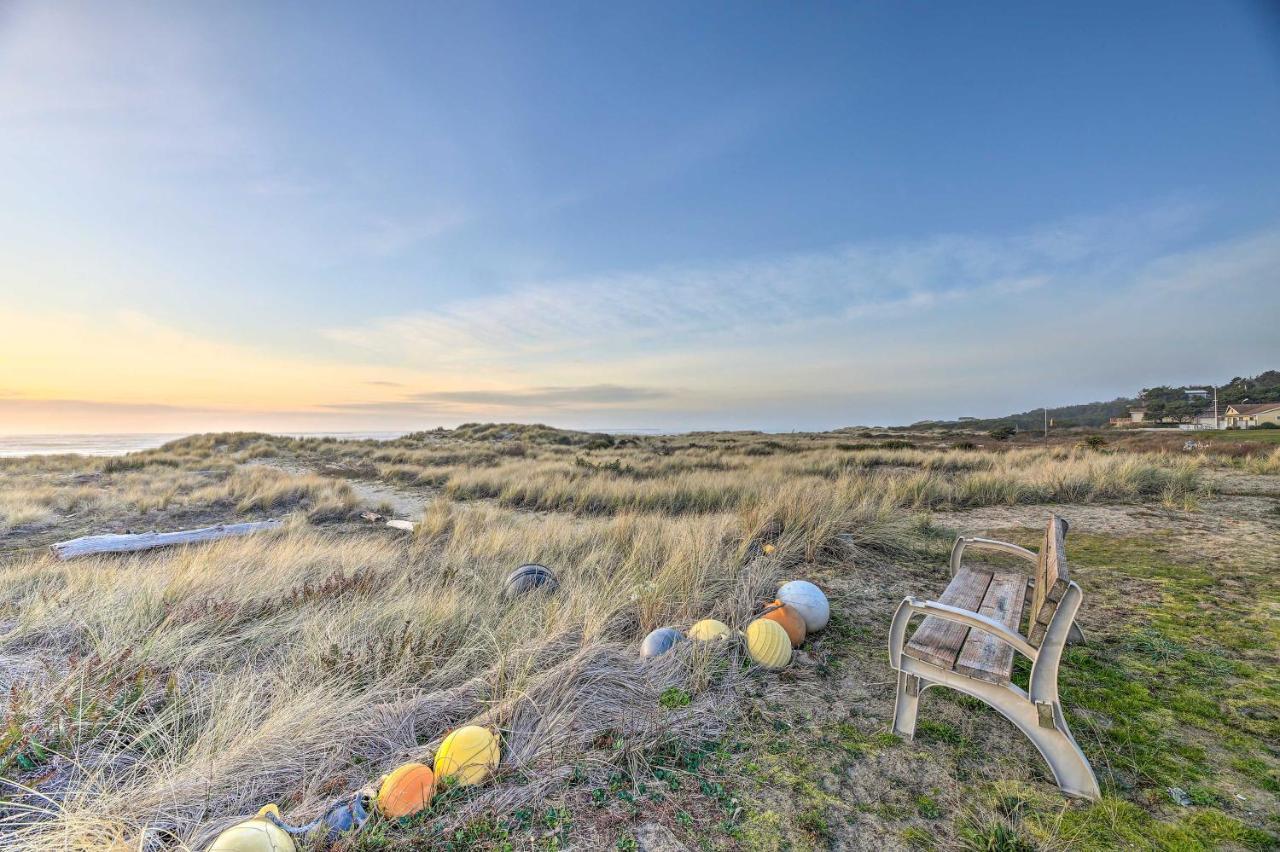 Sanderling Sea Cottages, Unit 3 With Private Balcony Waldport Eksteriør billede